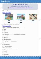 Đề thi học kì 2 Tiếng Anh 5 Global Success - Đề số 3